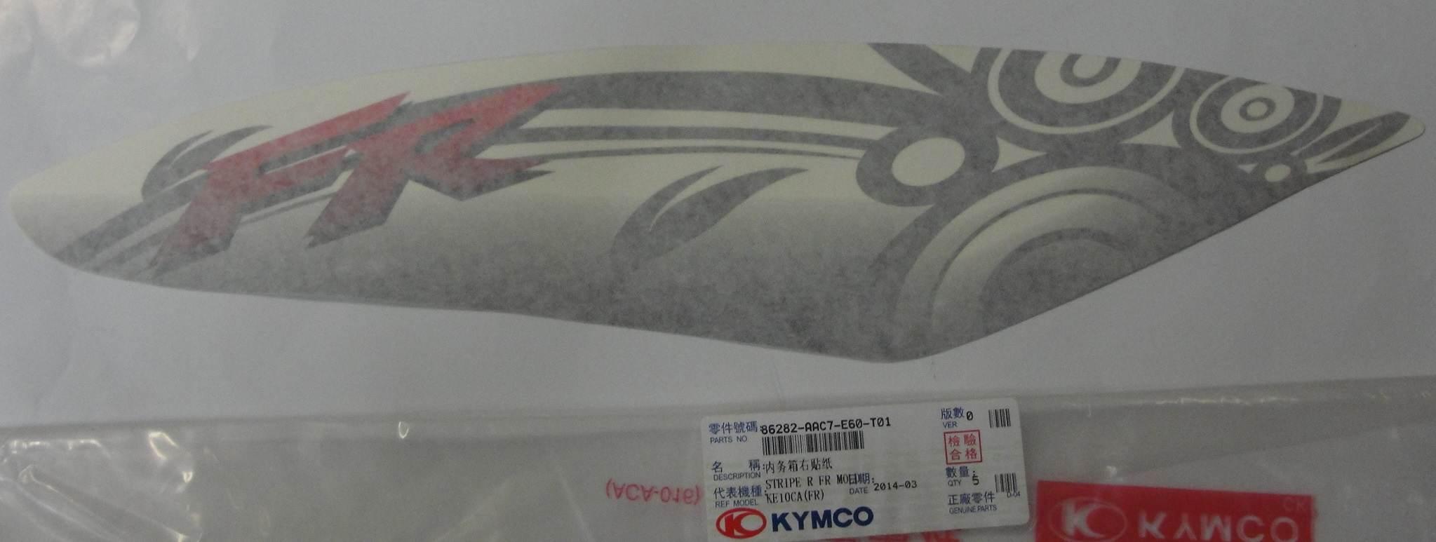 Naklejka Obudowy Przednia Prawa Ag Fr 50 T01 86282