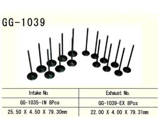 Zawór Wydechowy Honda Cbr 600 F2 | GG-1039-EX - zdjęcie 3