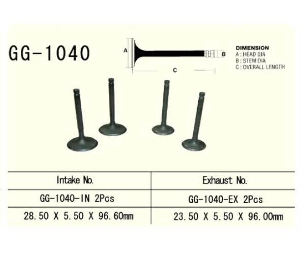 Zawór Ssący Honda Xr 250 L R | GG-1040-IN - zdjęcie 3