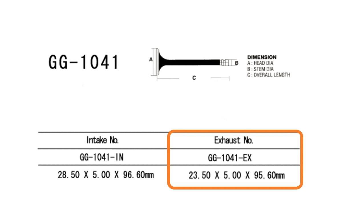 Zawór Wydechowy Honda Xr250r 96-04r | GG-1041-EX - zdjęcie 2