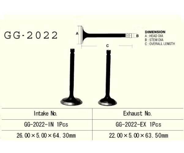 Zawór Ssący Silnika Gg-2022-In Yfm125 Gri - zdjęcie 3