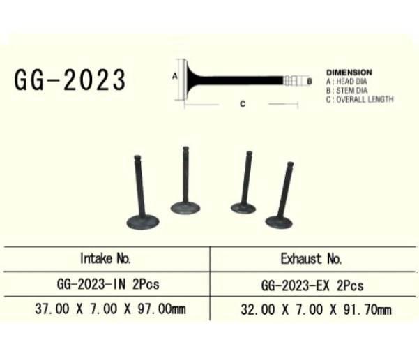 Zawór Wydechowy Silnika Gg-2023-Ex | GG-2023-EX - zdjęcie 3