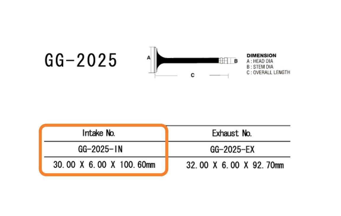 Zawór Ssący Silnika Gg-2025-In | GG-2025-IN - zdjęcie 2
