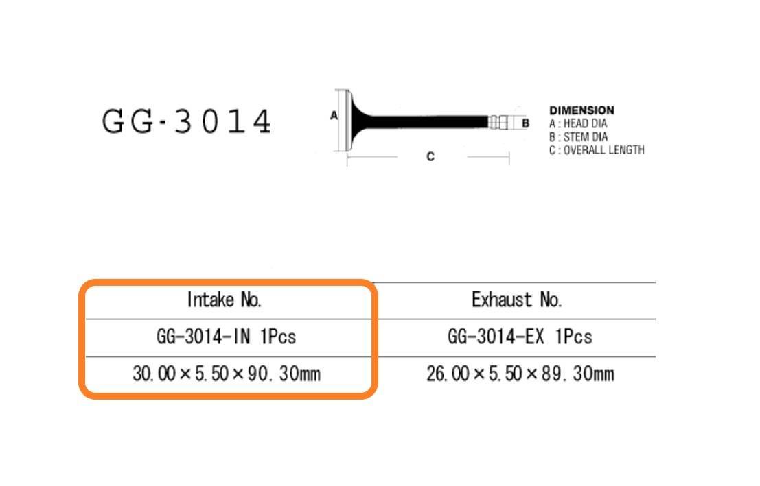 Zawór Ssący Silnika Gg-3014-In | GG-3014-IN - zdjęcie 2
