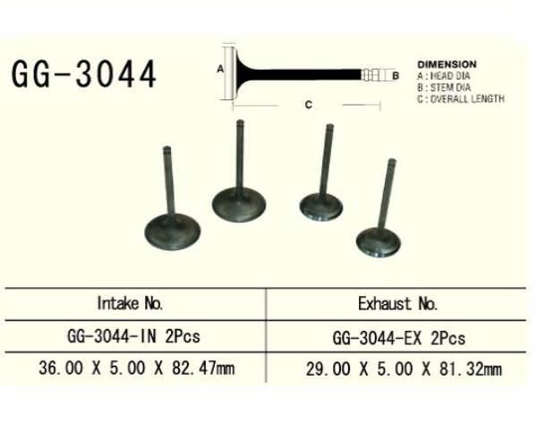 Zawór Ssący Silnika Gg-3044-In | GG-3044-IN - zdjęcie 3
