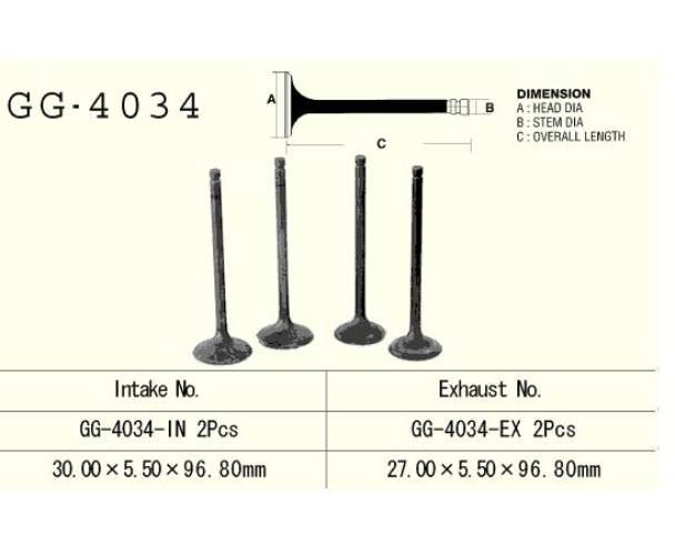 Zawór Ssący Silnika Gg-4034-In | GG-4034-IN - zdjęcie 3