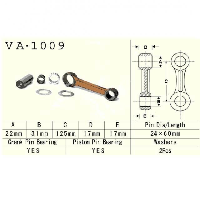Vesrah Korbowód Honda Atc250r Trx250r 85-86