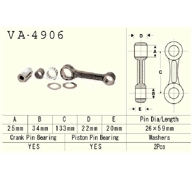 Vesrah Korbowód Kawasaki Jh750 Js750 92-95