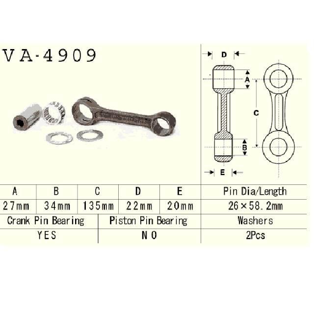 Vesrah Korbowód Kawasaki Jh1100 Jt1100 96-98