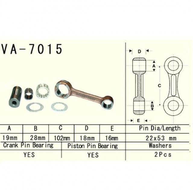 Vesrah Korbowód Suzuki Rm125 99-03r | VA-7015