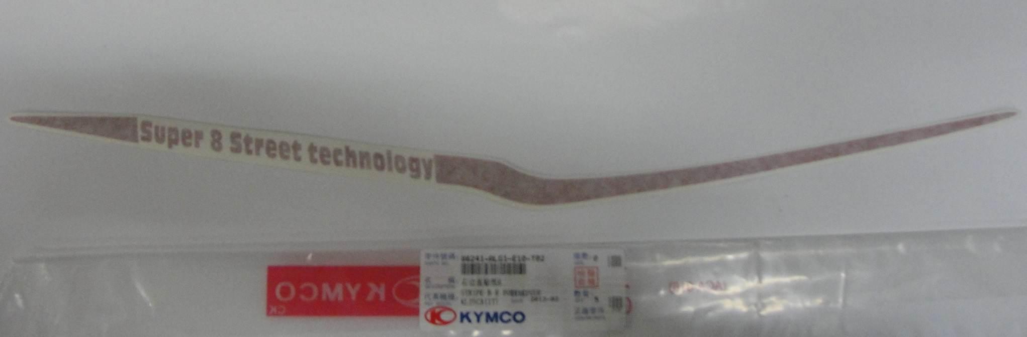 Naklejka Osłony Prawa Super 8 New T02 86241-Alg1-E