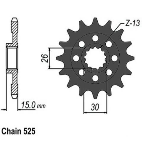 Zębatka Napędowa Sunstar Sunf432-16 | SUNF432-16