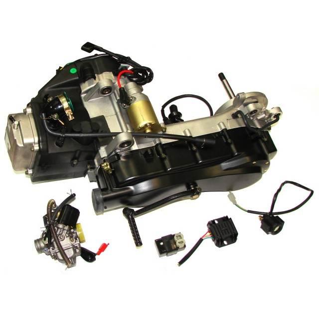 Silnik Kompletny Gy6 150ccm 57.4 Mm K | PF 10 101 1004 - zdjęcie 2