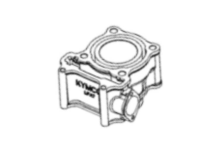 Cylinder Kymco Downtown 125 People Gti 125 12100-Lfa7-E00 - zdjęcie 2