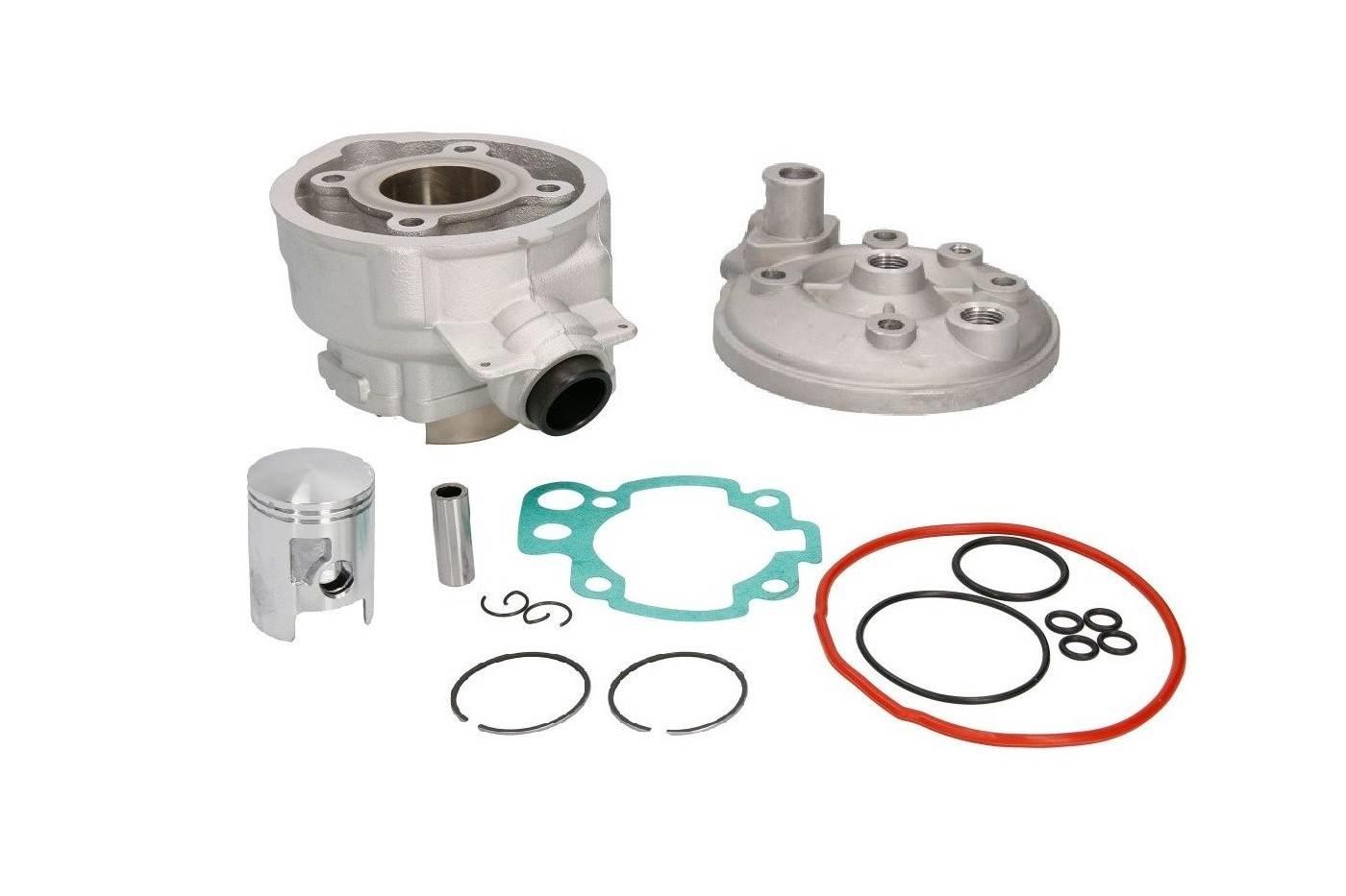 Cylinder Nicasilowy Z Głowicą Power Force Am6 Aprilia Rs Yamaha Dt 40mm 2t - zdjęcie 2