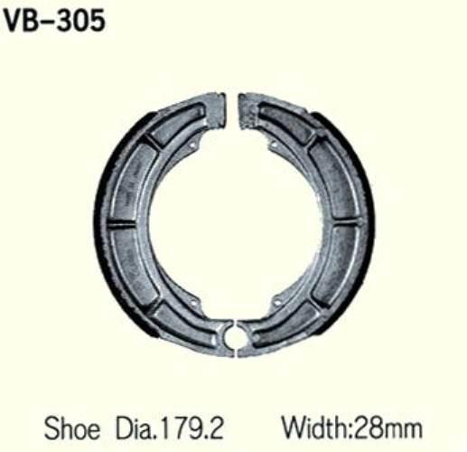 Szczęki Hamulcowe Vesrah Vb-305 | VB-305