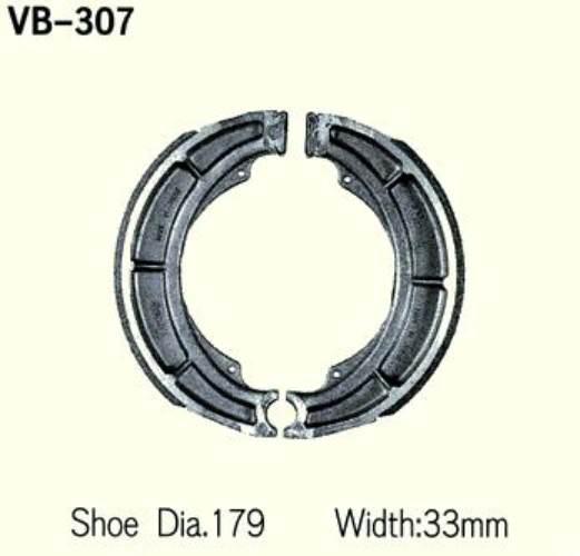 Szczęki Hamulcowe Vesrah Vb-307 | VB-307