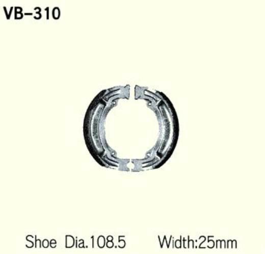 Szczęki Hamulcowe Vesrah Vb-310 | VB-310