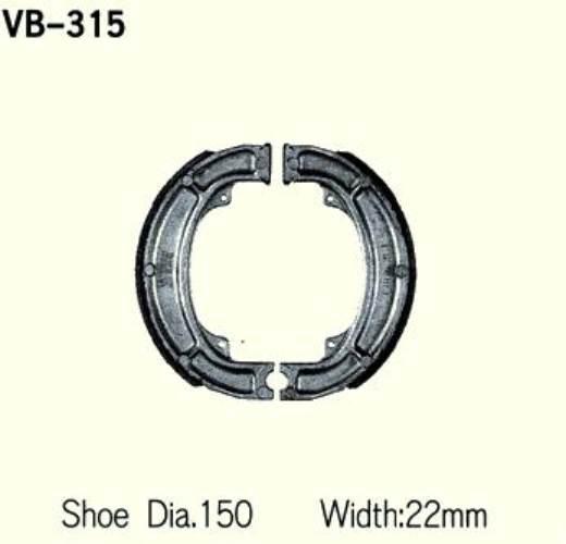 Szczęki Hamulcowe Vesrah Vb-315 | VB-315