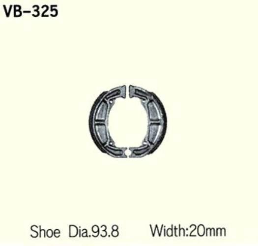 Szczęki Hamulcowe Vesrah Vb-325 | VB-325