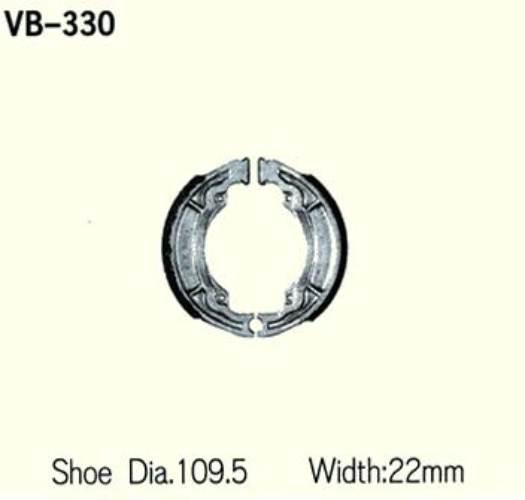 Szczęki Hamulcowe Vesrah Vb-330 | VB-330