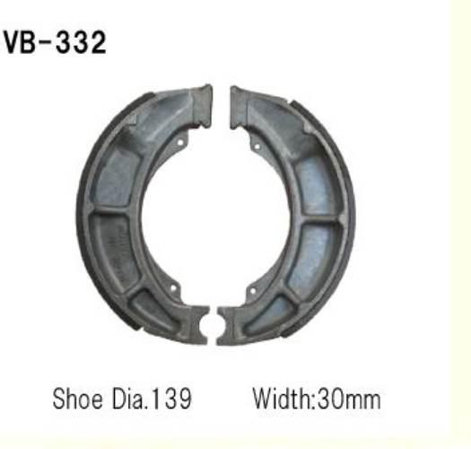 Szczęki Hamulcowe Vesrah Vb-332 | VB-332