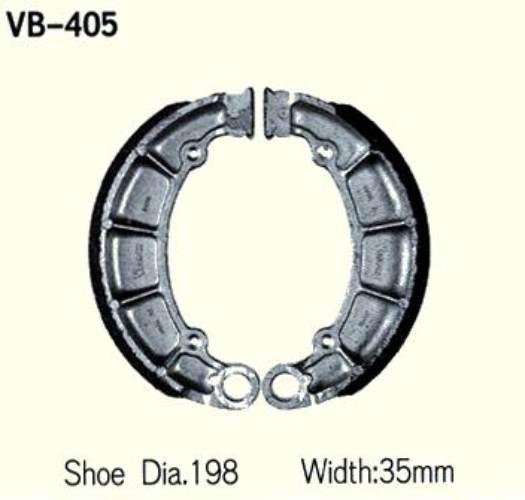 Szczęki Hamulcowe Vesrah Vb-405 | VB-405