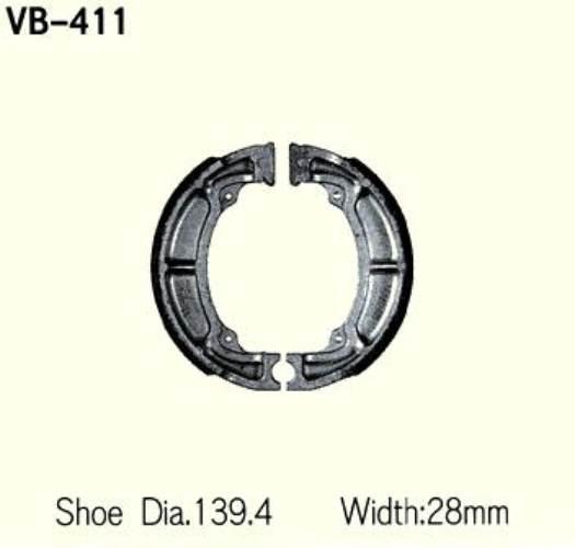 Szczęki Hamulcowe Vesrah Vb-411 | VB-411