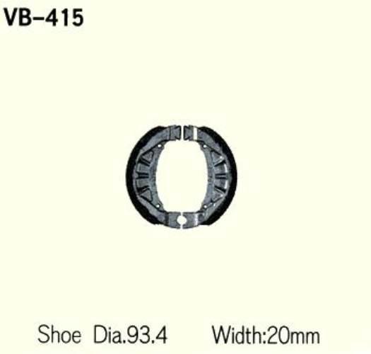 Szczęki Hamulcowe Vesrah Vb-415 | VB-415