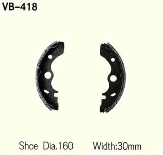 Szczęki Hamulcowe Vesrah Vb-418 | VB-418