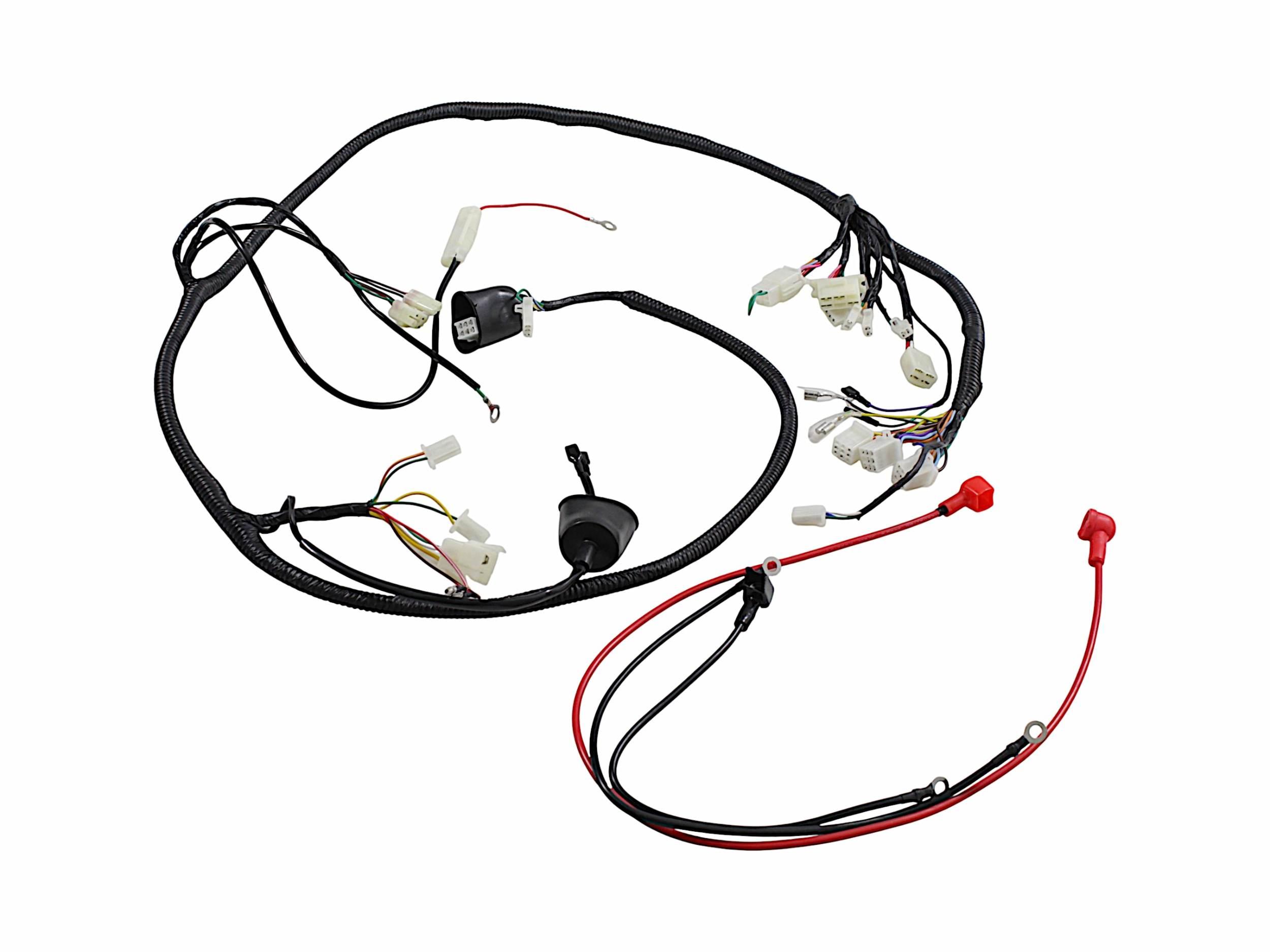 Wiązka Przewodów Power Force Instalacja Skuter Gy6 50cc 4t Koła 10 Cali Wersja 1 Mzt000312