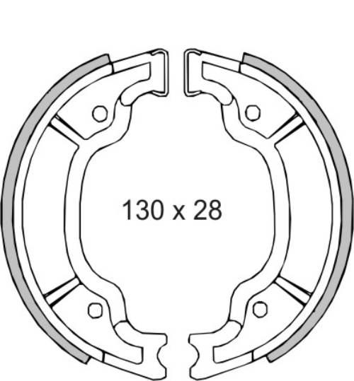 Szczęki Hamulcowe Rms 22 512 0450 | RMS 22 512 0450