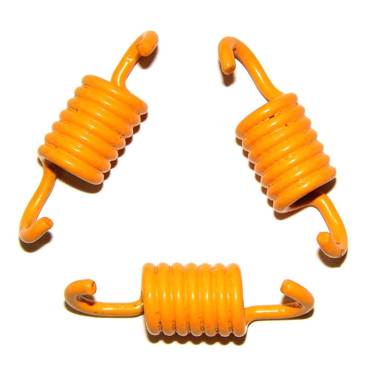 Sprężynki sprzęgła 3 szt1500 rpm racing żółte gy6125w103541