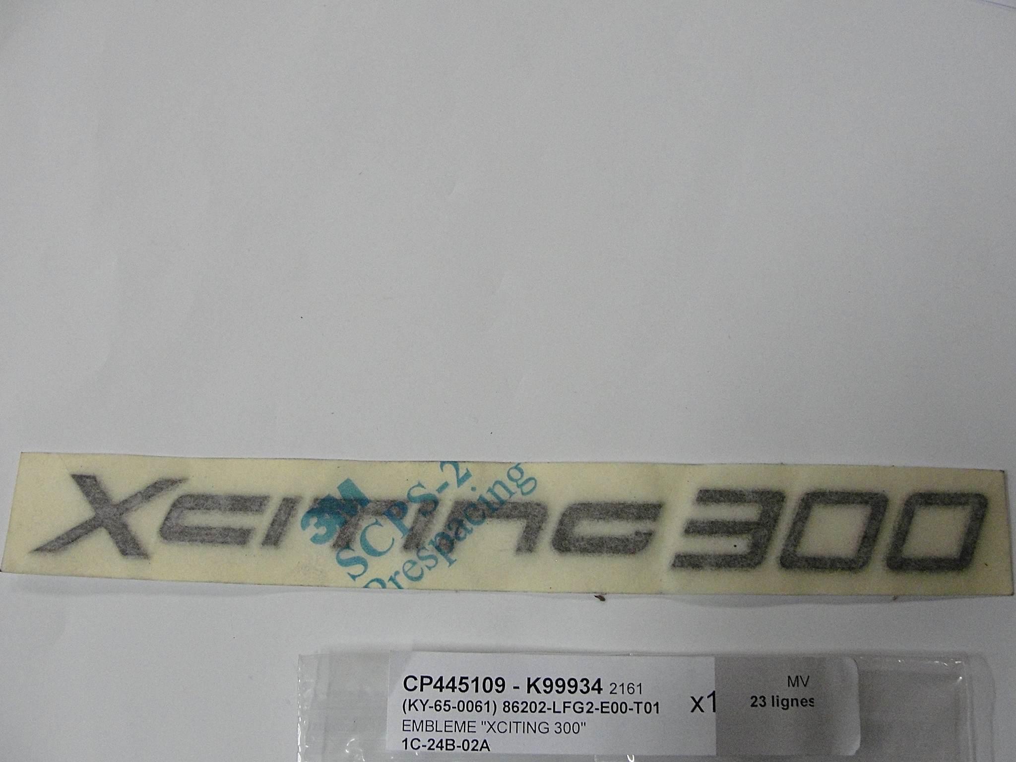 Naklejka "Xciting 300" 86202-Lfg2-E00-T01