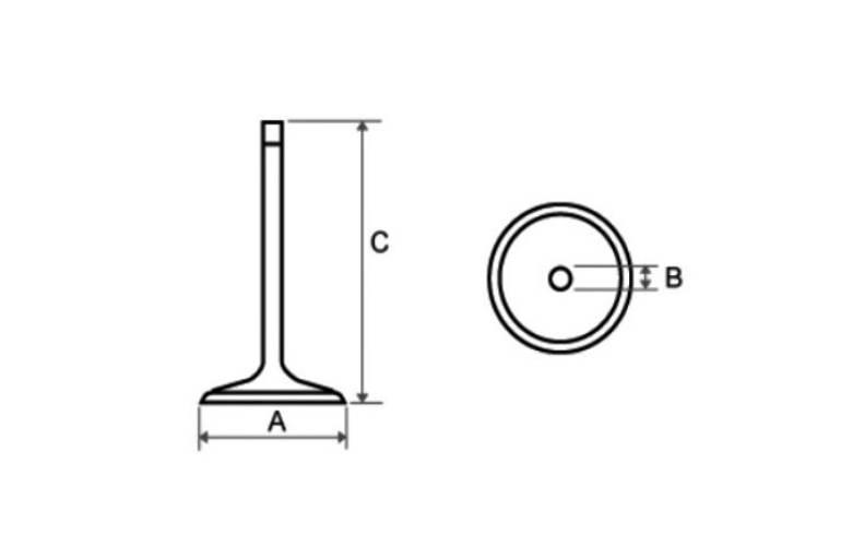 Zawór wydechowy tkrj suzuki dr-350 ys1600a - zdjęcie 2