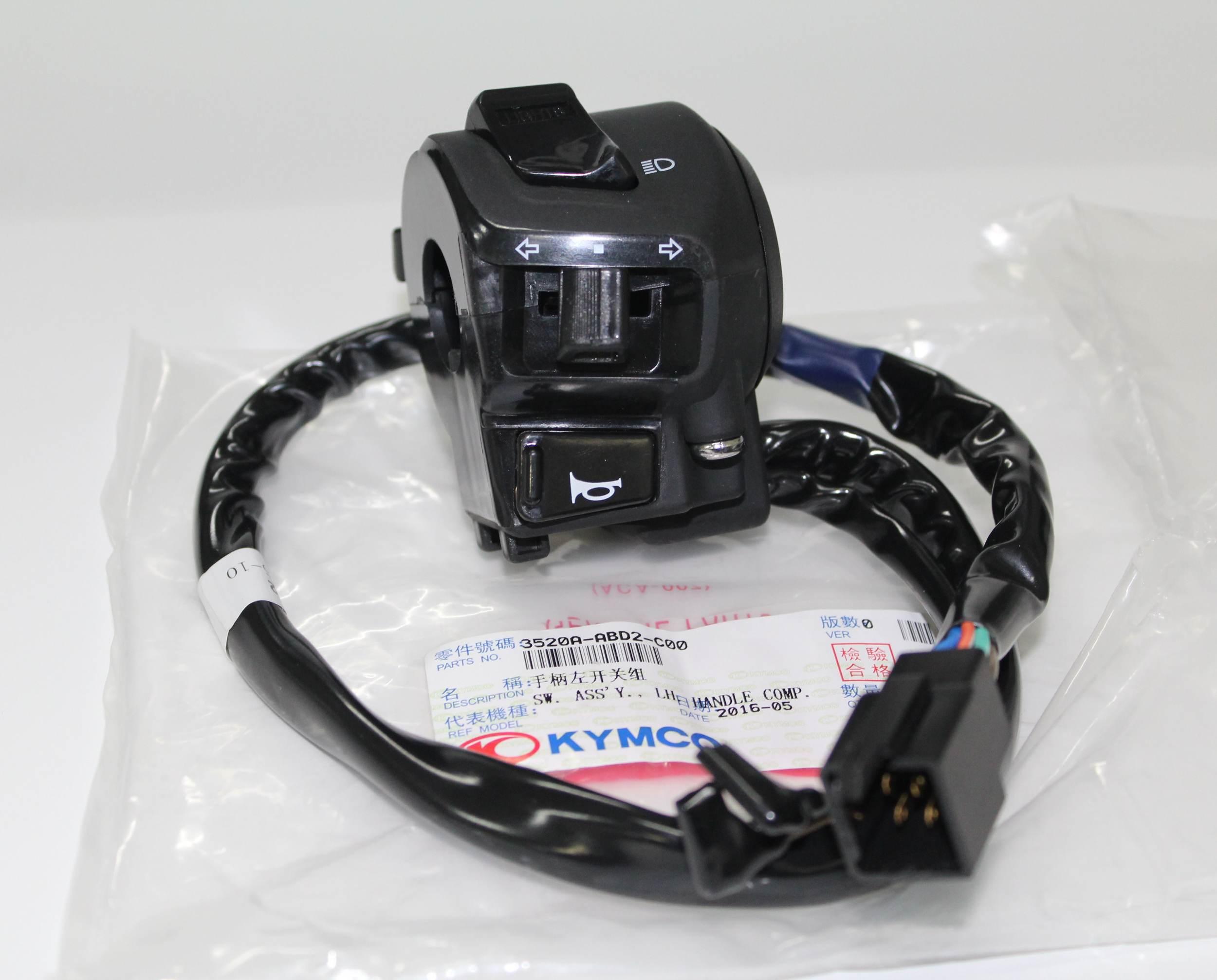 Zestaw Przełączników Na Kierownicy Lewy Kymco 3520a-Abd2-C00