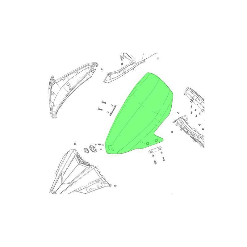 Szyba Czołowa X-Town 64220-Abd2-C00 | 64220-ABD2-C00