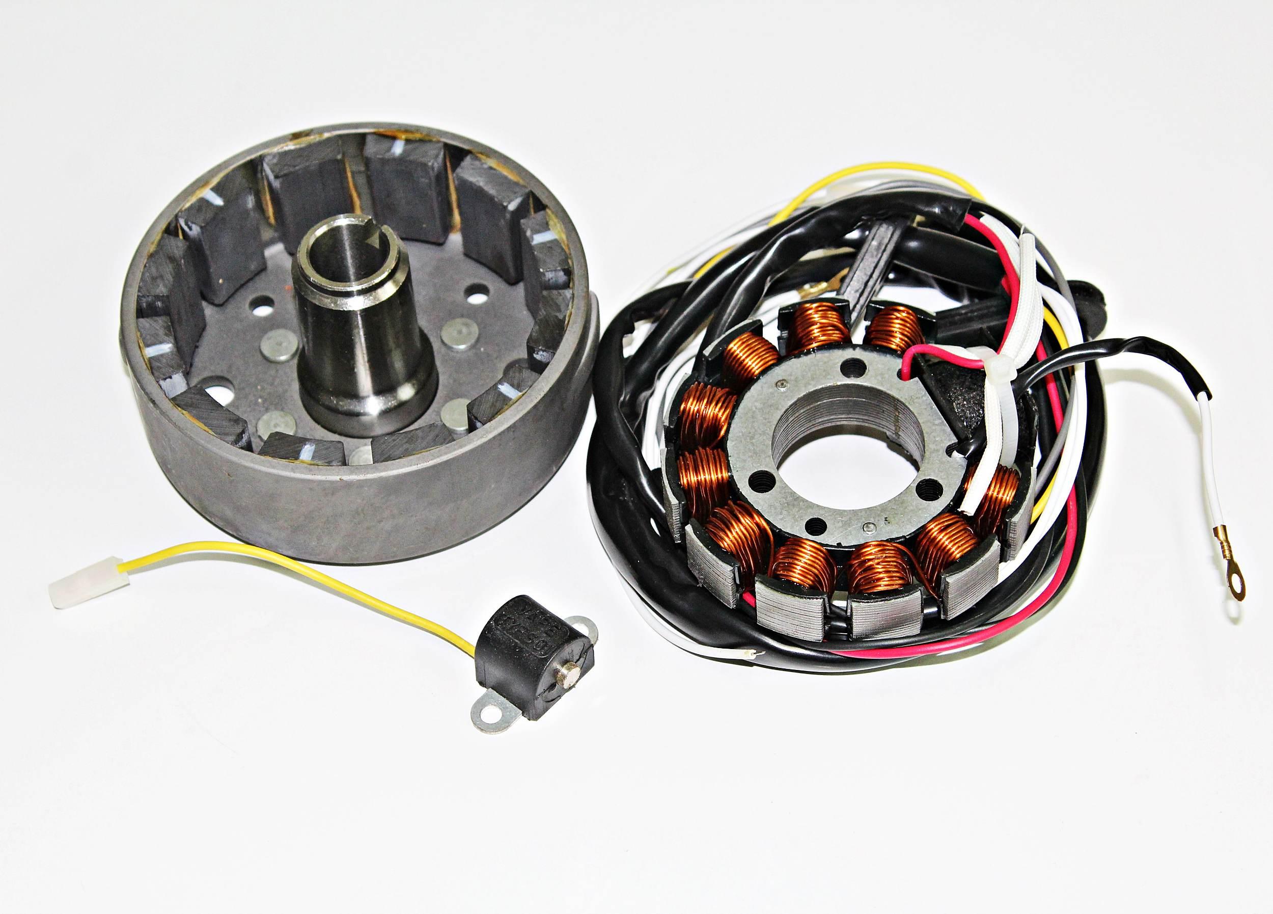 Stojan Iskrownik Alternatora Jawa 350-12v 11 Cewek