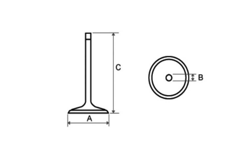 Zawór Wydechowy 69mm 139qmb Qma Gy6 50 4t - zdjęcie 2