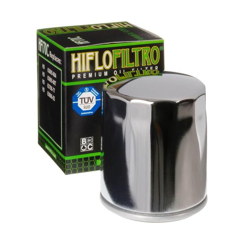 Filtr Oleju Hiflofiltro Hf 170 C Chromowany H-D