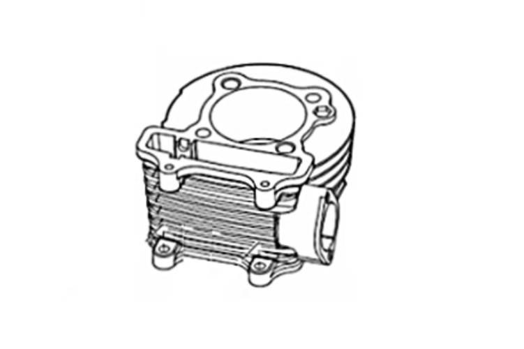 Cylinder Keeway Arn Blade Cityblade Fact 125