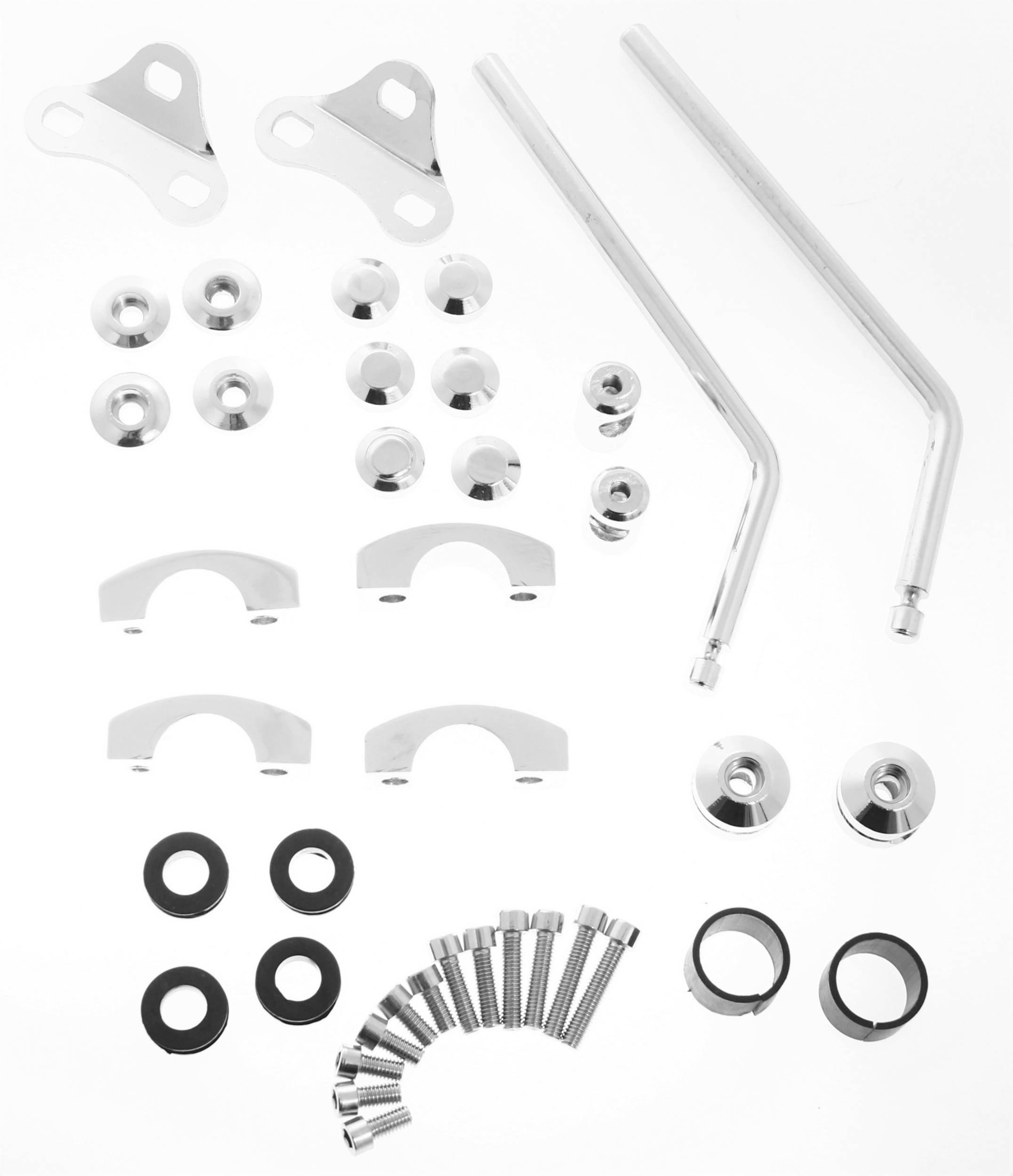 Szyba Motocyklowa Z Mocowaniem 46cm Syn000002 - zdjęcie 2