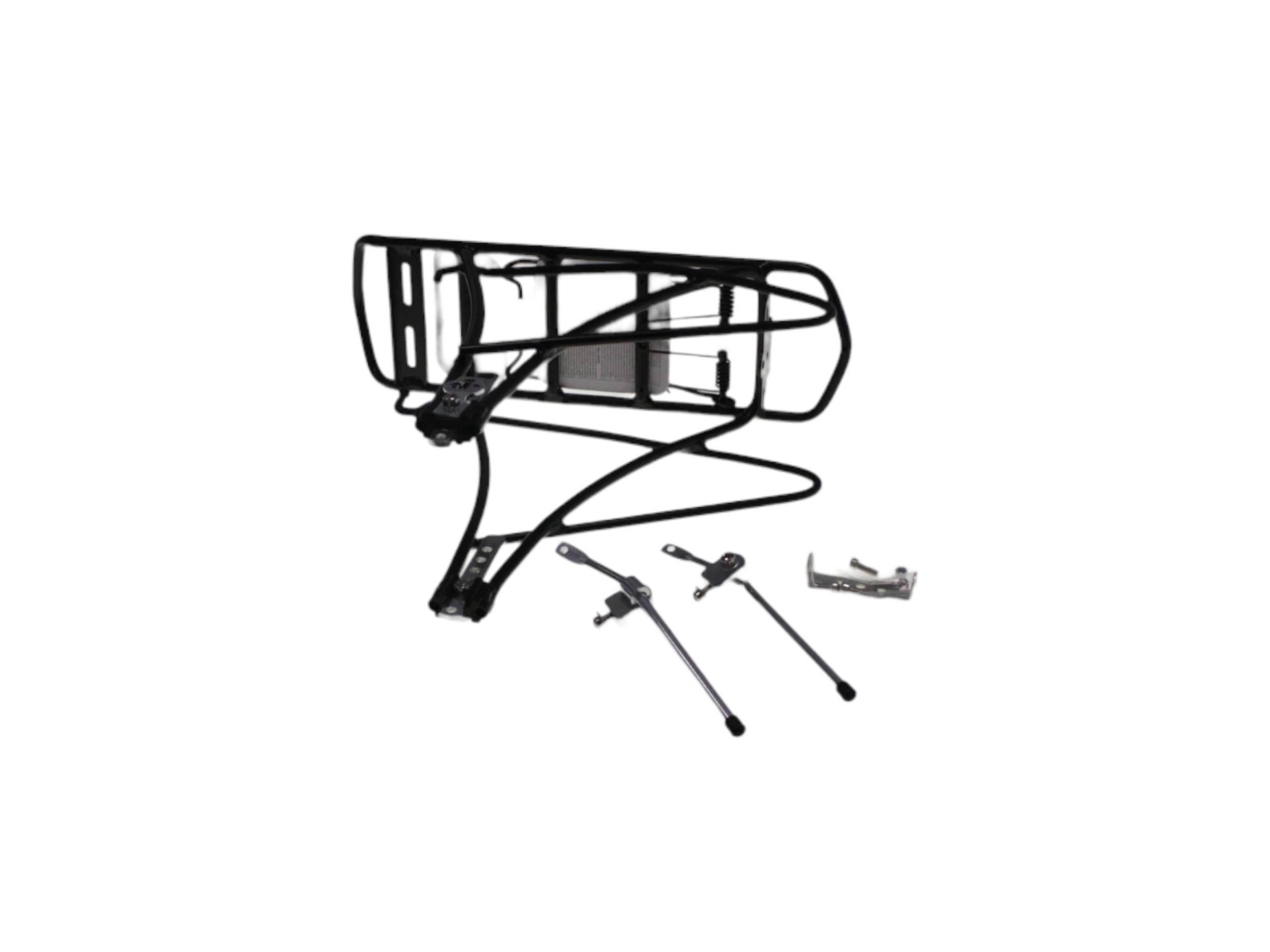 Bagażnik Alu 24-28" Czarny L333003nex | L333003NEX