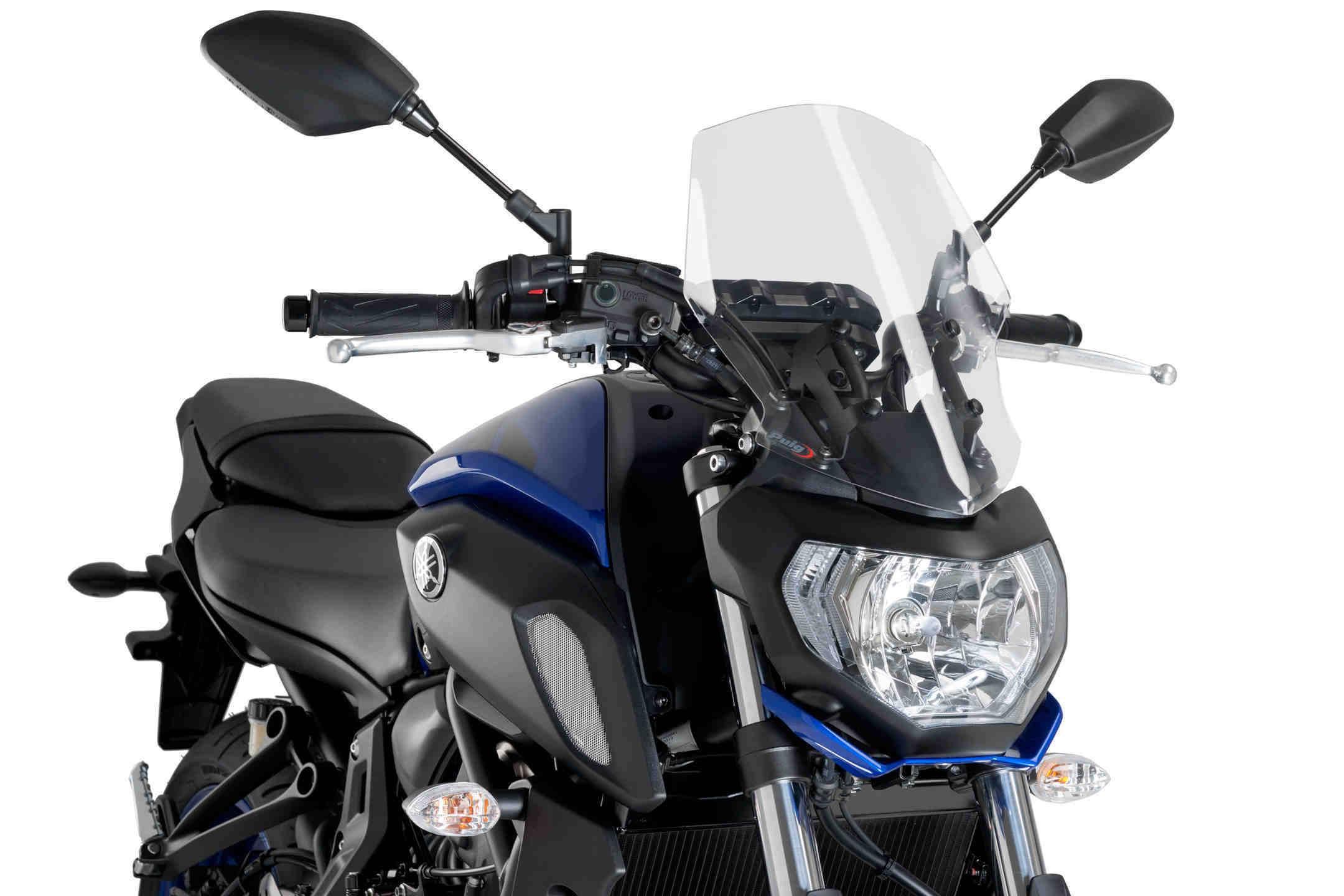 Szyba Owiewka Puig Do Yamaha Mt-07 18-20 Touring Przezroczysta