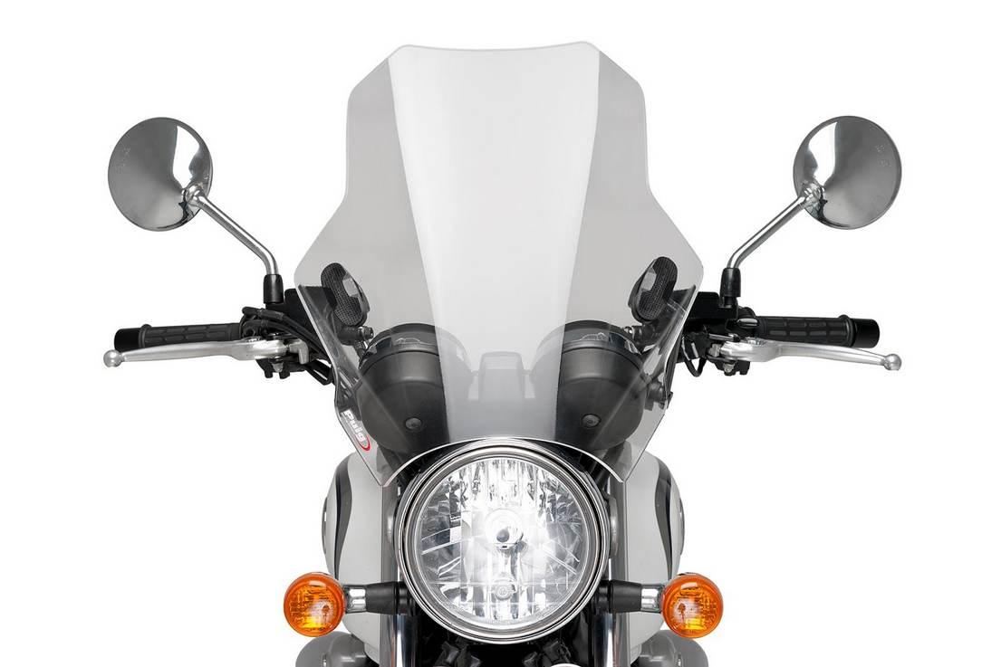 Szyba Owiewka Uniwersalna Puig Bat Przezroczysta - zdjęcie 5