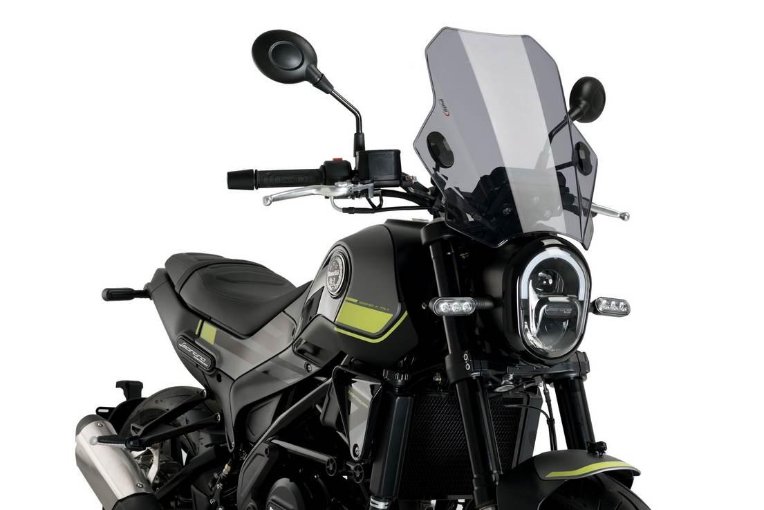 Szyba Czołowa Puig Benelli Kymco Smoke Z Mocowanie - zdjęcie 5