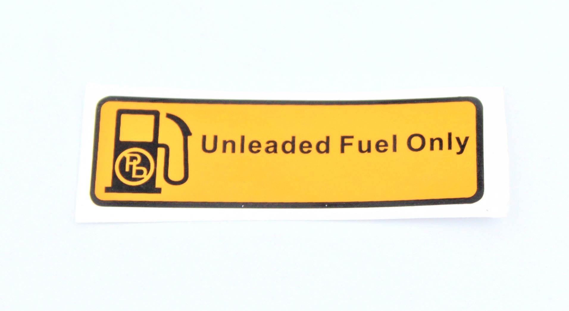 Naklejka Benelli Unleaded Fuel 05531p130005