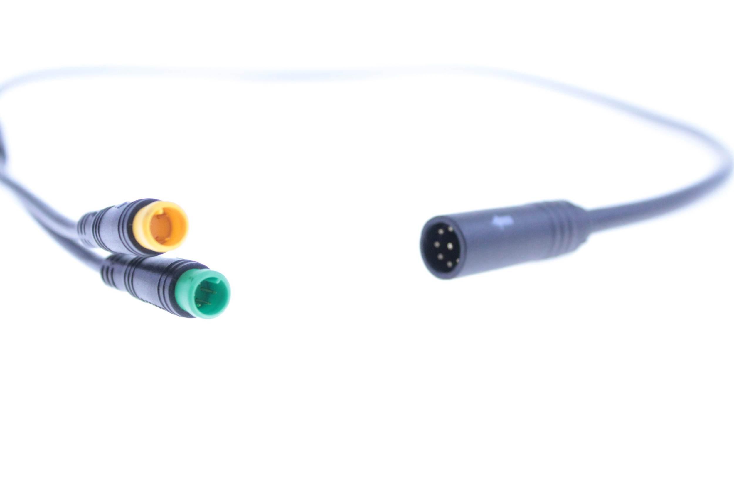 Kabel Przewód Ebus Bafang 850mm 2 Końcówki Manetka Wyświetlacz Sterownik/Si - zdjęcie 2