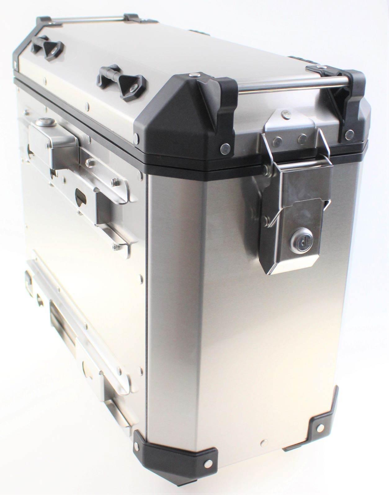 Zestaw 3 Kufrów Aluminiowych Benelli 502 Srebrne - zdjęcie 10