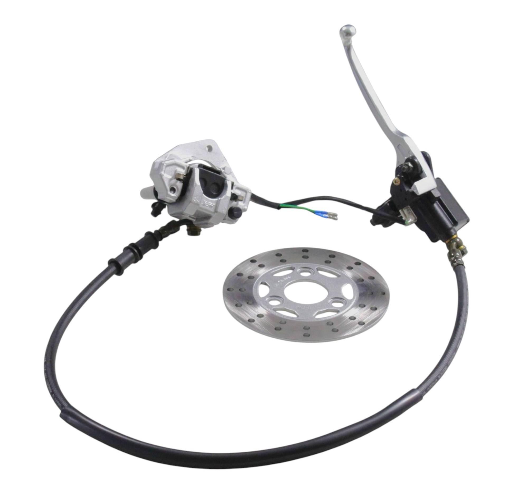 Pompa Hamulcowa Z Zaciskiem I Tarczą Gy6 10 Cali - zdjęcie 4